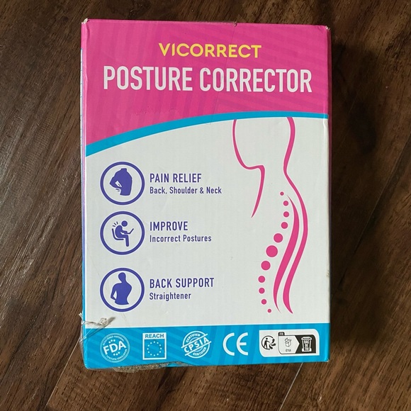 Posture Corrector for Women - Upper Back Brace Adjustable & Breathable - Picture 7 of 11